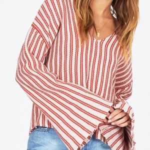 Amuse Society Bell Sleeve Sweater